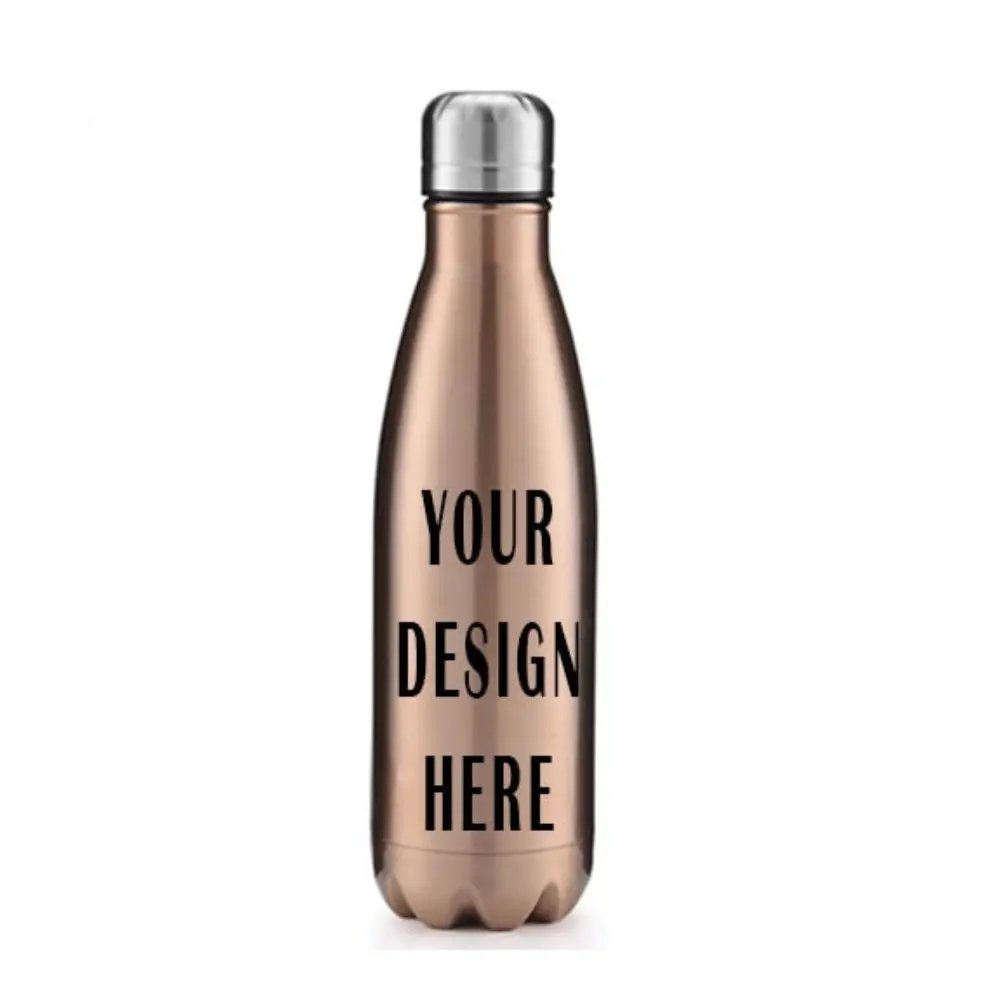 Customizable lettering 17oz Stainless Steel Water Bottle