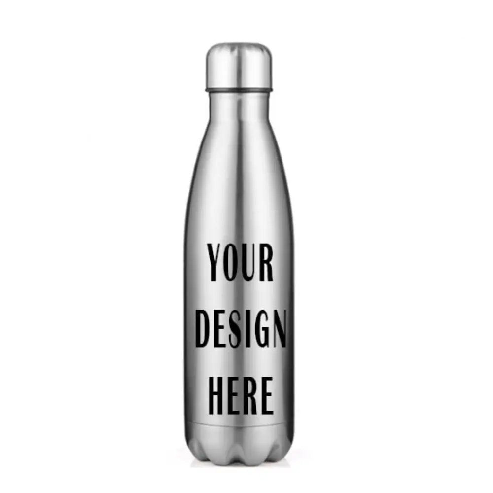 Customizable lettering 17oz Stainless Steel Water Bottle