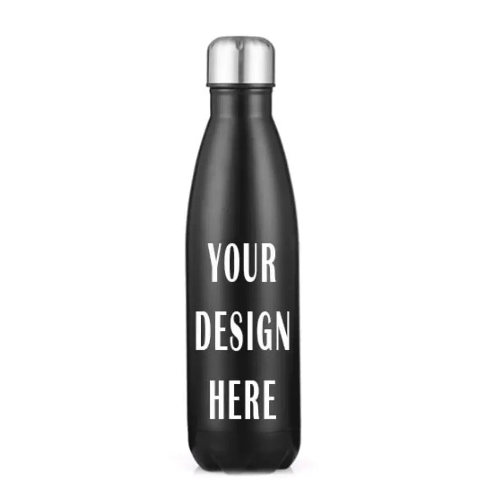 Customizable lettering 17oz Stainless Steel Water Bottle